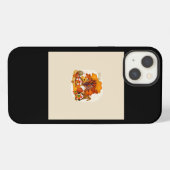 格言感謝祭格言ハロウィーン2022 iPhoneケース (裏面横)