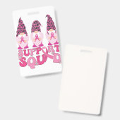 格言支援分娩乳がん認識度 バッジ (Front & Back)