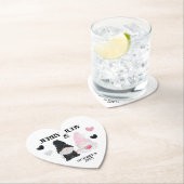 格言新郎新婦 ペーパーコースター (インサイチュ)