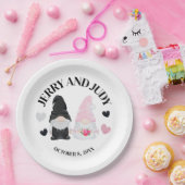 格言新郎新婦 ペーパープレート (パーティー)