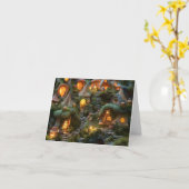 格言村 カード (黄色い花)