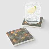 格言村 ストーンコースター (横)