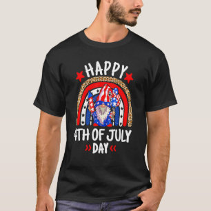 格言祝の独立Usa Day Happy 4th O Tシャツ