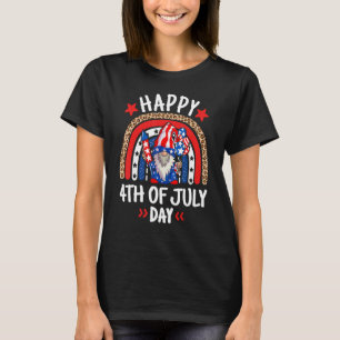 格言祝の独立Usa Day Happy 4th O Tシャツ