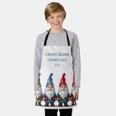 格言系 エプロン (着用した状態)