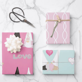 格言結婚の ラッピングペーパーシート