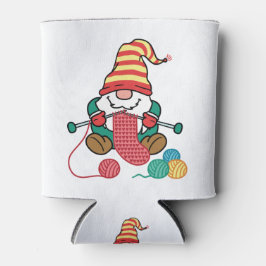 格言編み物キュートニットターギフトノルディック格言 缶クーラー