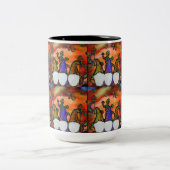 格言芸術 ツートーンマグカップ (中央)