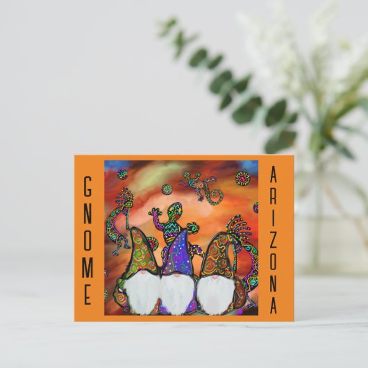 格言芸術 ポストカード (スタンド正面)