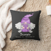 格言蠍座星占いサインエンジェル クッション (ブランケット)