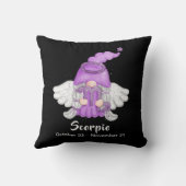 格言蠍座星占いサインエンジェル クッション (裏面)