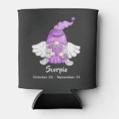 格言蠍座星占いサインエンジェル 缶クーラー (正面)