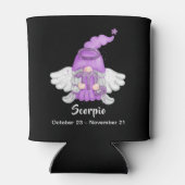 格言蠍座星占いサインエンジェル 缶クーラー (裏面)