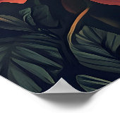 格言誕生日おばあちゃんのカード ポスター (角)