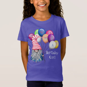 格言誕生日ガール Tシャツ