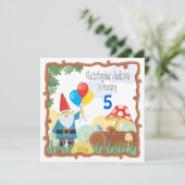 格言誕生日招待状 招待状 (スタンド正面)