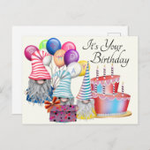 格言誕生日 ポストカード (正面/裏面)