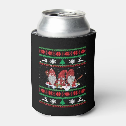 格言野球クリスマス 缶クーラー (缶正面)