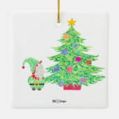 格言陶芸オーナメントだ セラミックオーナメント (裏面)