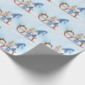 格言飾Sleigh ラッピングペーパー (角)