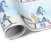 格言飾Sleigh ラッピングペーパー (ロールコーナー)