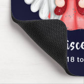 格言魚座Astrologyサインエンジェルマウスパッド マウスパッド (コーナー)