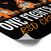 格言1人だけでRsd Crps認識度 ポスター (角)