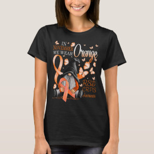 格言11月We衣服オレンジCRPS認識度B Tシャツ