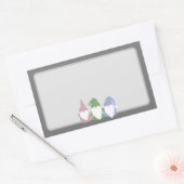 格言3 長方形シール (封筒)