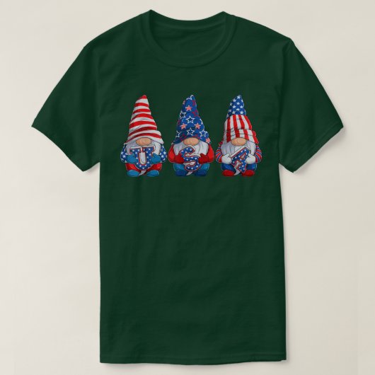 格言7月4日アメリカおもしろい愛国米国 Tシャツ (デザイン正面)
