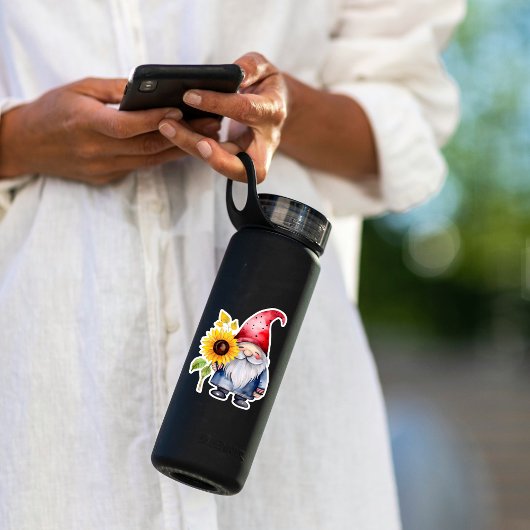 格言&ひまわりステッカー シール