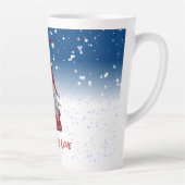 格言 カフェラテマグ (右)