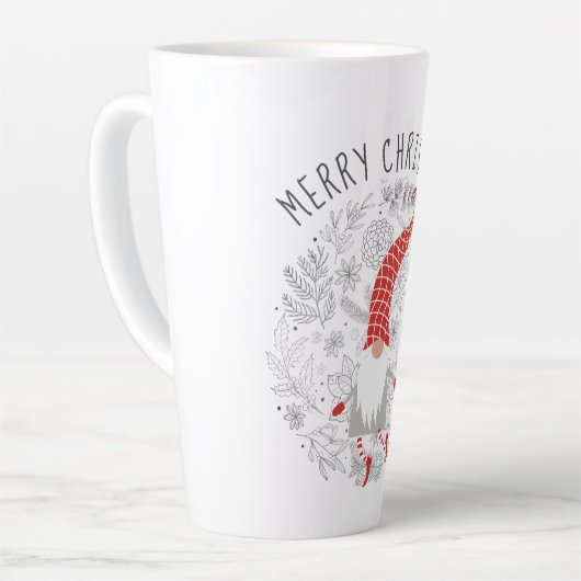 格言 カフェラテマグ (左アングル)