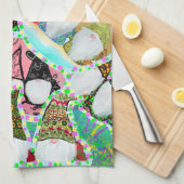 格言 キッチンタオル (四つ折り)