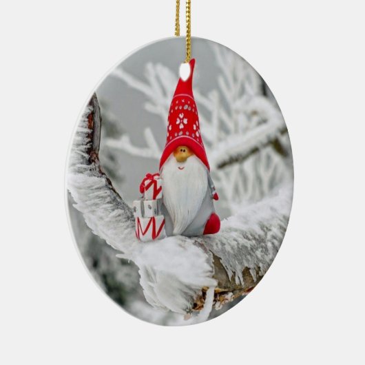 格言/クリスマスの向こう側 セラミックオーナメント (右)