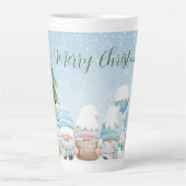 格言・クリスマスツリー カフェラテマグ (正面)