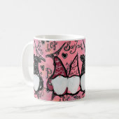 格言 コーヒーマグカップ (正面左)