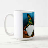 格言 コーヒーマグカップ (左)