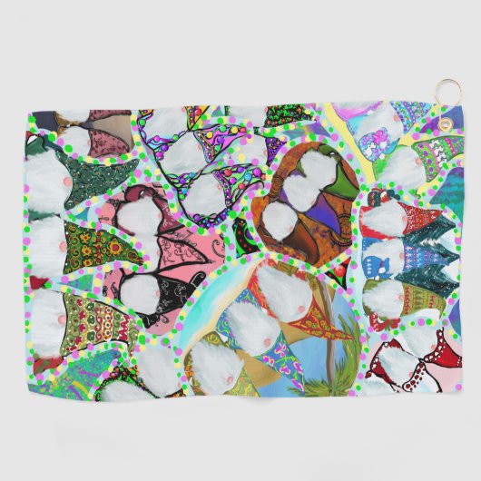 格言 ゴルフタオル (横)