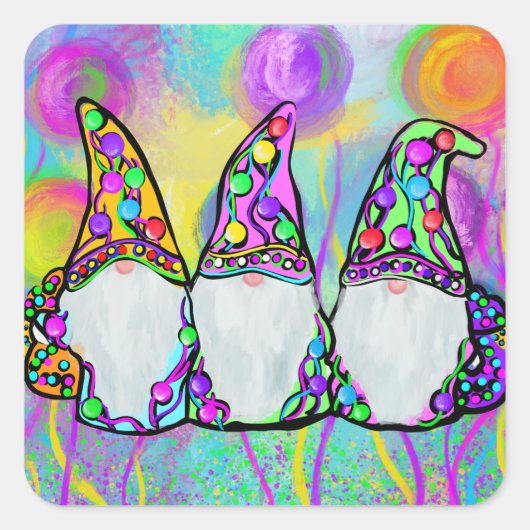 格言 スクエアシール (正面)