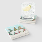 格言 ストーンコースター (横)