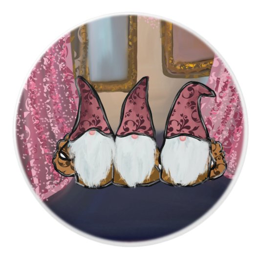 格言 セラミックノブ (正面)