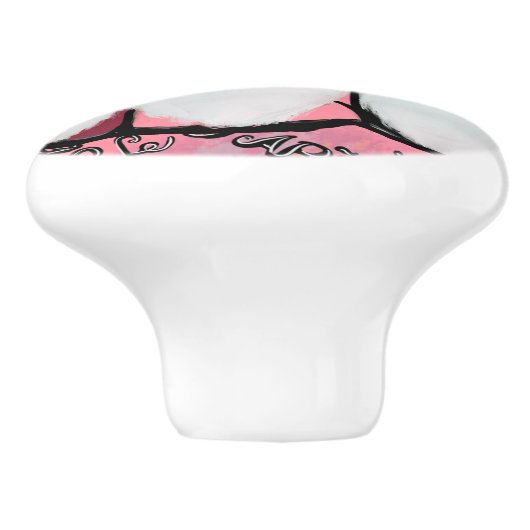 格言 セラミックノブ (側面)