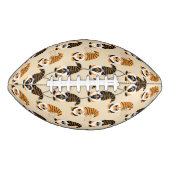 格言、ハロウィーン格言のトリックまたは治療のパターン アメリカンフットボール (正面)