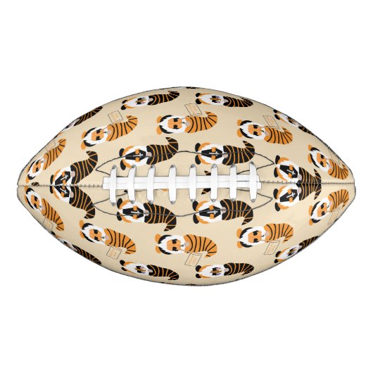 格言、ハロウィーン格言のトリックまたは治療のパターン アメリカンフットボール (正面)