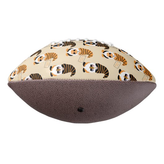 格言、ハロウィーン格言のトリックまたは治療のパターン アメリカンフットボール (回転270)