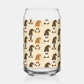 格言、ハロウィーン格言のトリックまたは治療のパターン ガラス缶 (正面)