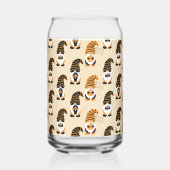 格言、ハロウィーン格言のトリックまたは治療のパターン ガラス缶 (裏面)