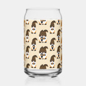 格言、ハロウィーン格言のトリックまたは治療のパターン ガラス缶 (右)