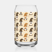 格言、ハロウィーン格言のトリックまたは治療のパターン ガラス缶 (左)